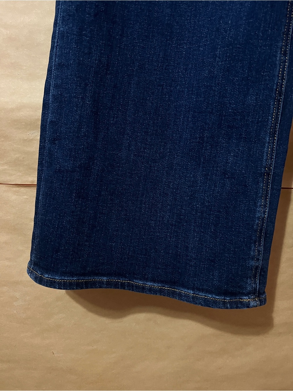 Quince | NWT Bella Stretch Wide Leg Jeans Midnight Blue High Rise Size 28 Long - Picture 6 of 10